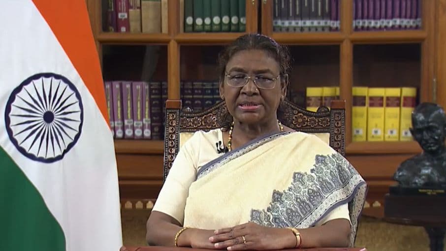 राष्ट्रपति मूर्मू का गणतंत्र दिवस की पूर्व संध्या पर संदेश- दुनिया के लिए भारत शांति का दूत है राष्ट्रपति मूर्मू का गणतंत्र दिवस की पूर्व संध्या पर संदेश- दुनिया के लिए भारत शांति का दूत है