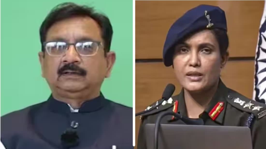 एमपी गवर्नर ने मंजूर की सोफिया क़ुरैशी मामले में मंत्री विजय शाह पर मुक़दमा नहीं चलाने की सरकारी सिफारिश एमपी गवर्नर ने मंजूर की सोफिया क़ुरैशी मामले में मंत्री विजय शाह पर मुक़दमा नहीं चलाने की सरकारी सिफारिश