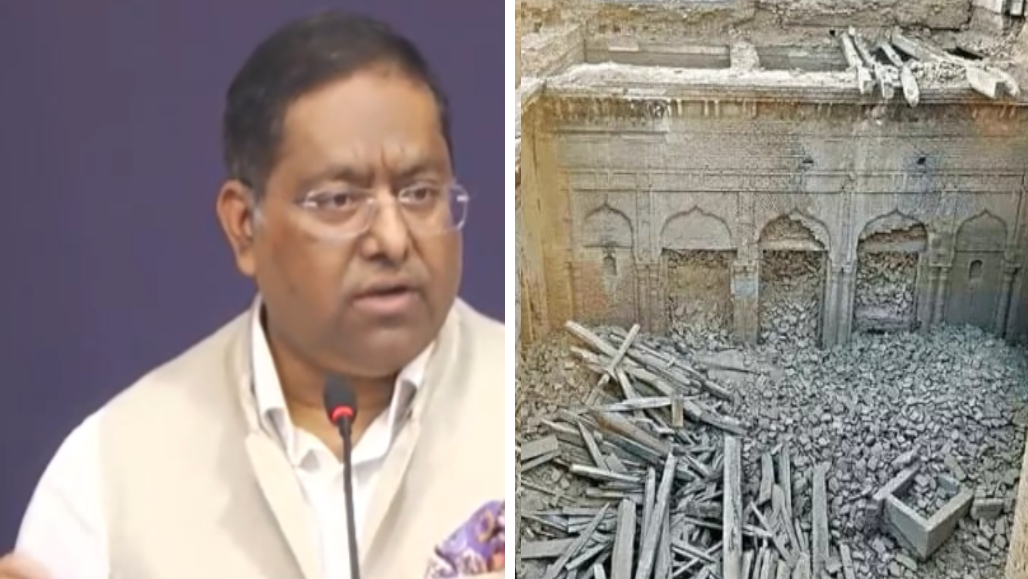 पाक में 125 साल पुराना गुरुद्वारा ध्वस्त; भारत बोला- 'जान-बूझकर तोड़-फोड़ हुई' पाक में 125 साल पुराना गुरुद्वारा ध्वस्त; भारत बोला- 'जान-बूझकर तोड़-फोड़ हुई'