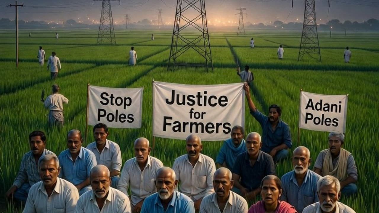 गुजरात में अडानी पावर ट्रांसमिशन के खिलाफ किसानों का प्रदर्शन, टीवी पर खबर दिखी आपको? गुजरात में अडानी पावर ट्रांसमिशन के खिलाफ किसानों का प्रदर्शन, टीवी पर खबर दिखी आपको?