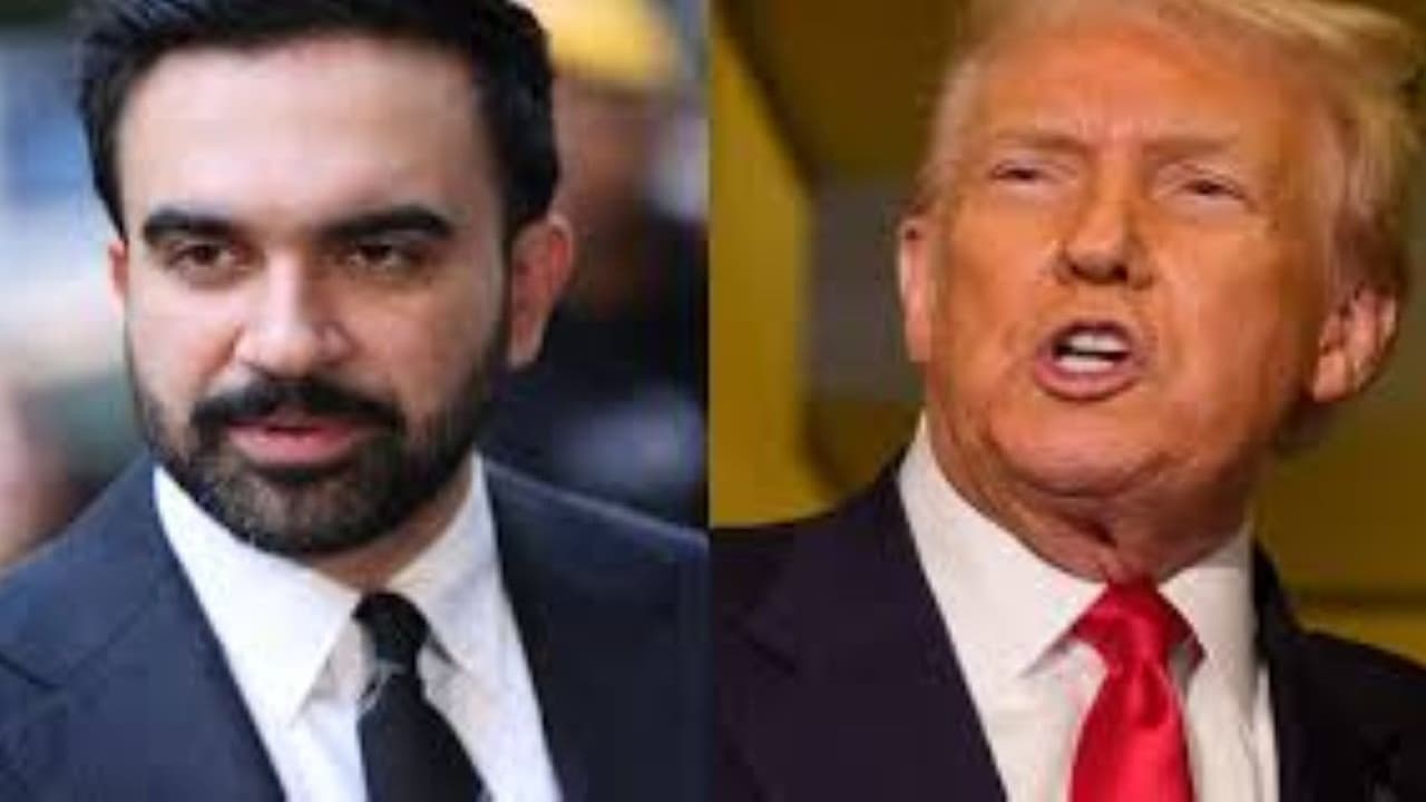 ममदानीः बीजेपी के 'नो खान मेयर' पर उद्धव सेना का पलटवार, कहा- 'मराठी हिंदू ही बनेगा' ममदानीः बीजेपी के 'नो खान मेयर' पर उद्धव सेना का पलटवार, कहा- 'मराठी हिंदू ही बनेगा'