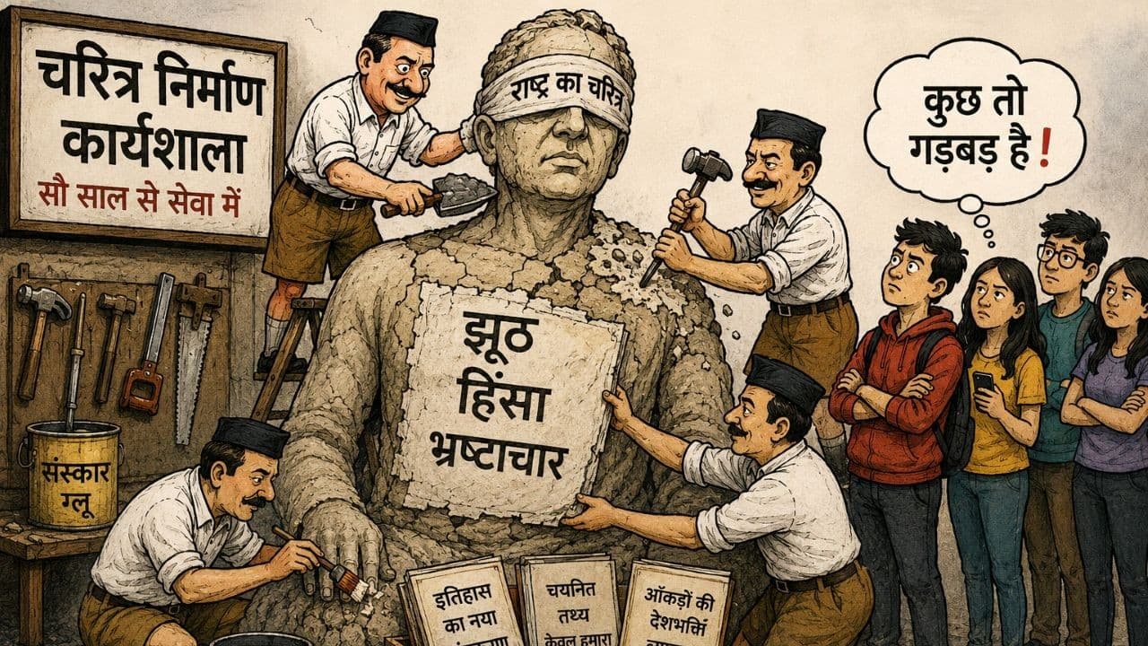 उलटबांसीः राष्ट्र के चरित्र की मरम्मत जारी है उलटबांसीः राष्ट्र के चरित्र की मरम्मत जारी है