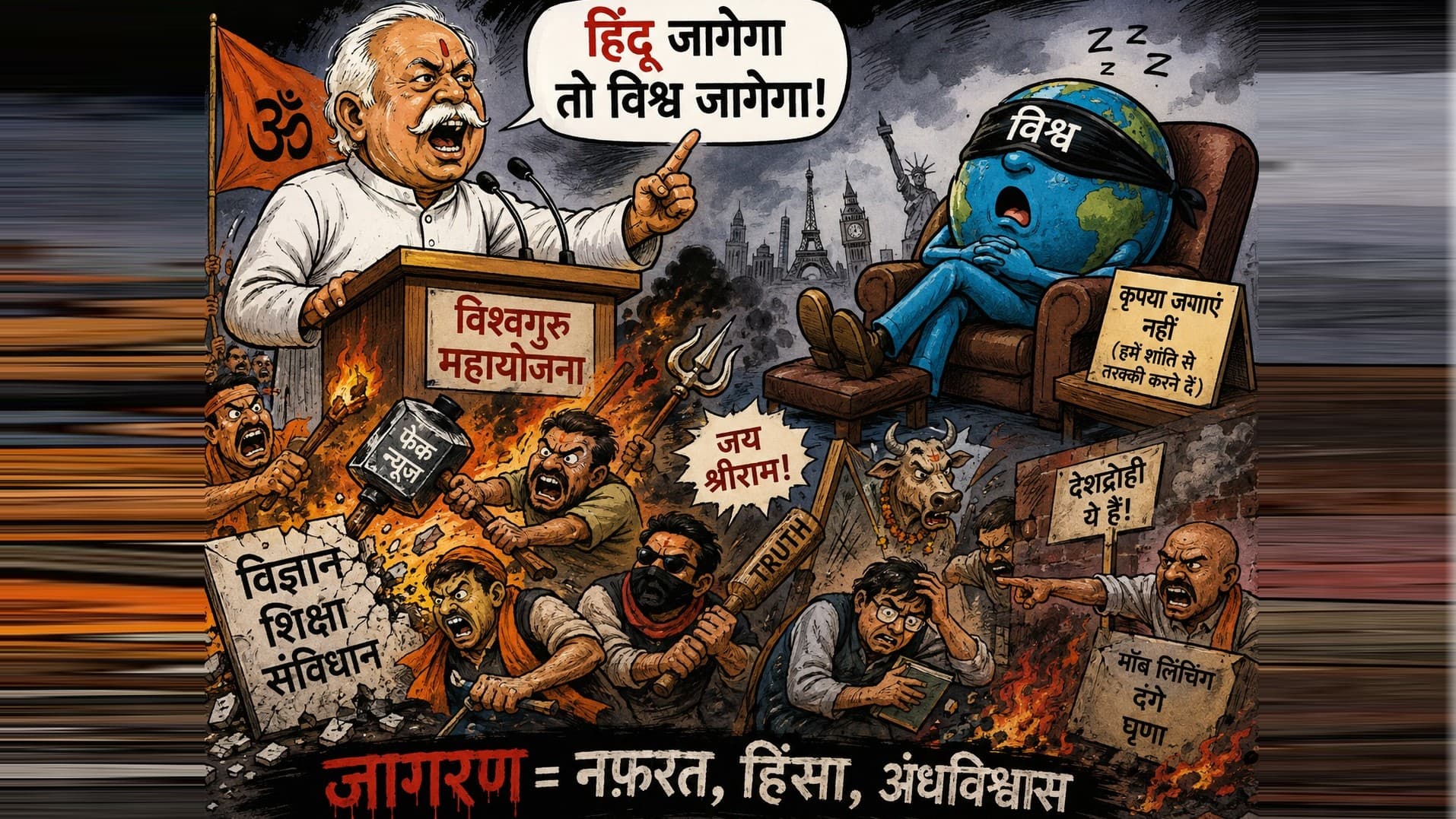 उलटबाँसी: हिंदू कब जागेगा हिंदू कब सुधरेगा! उलटबाँसी: हिंदू कब जागेगा हिंदू कब सुधरेगा!