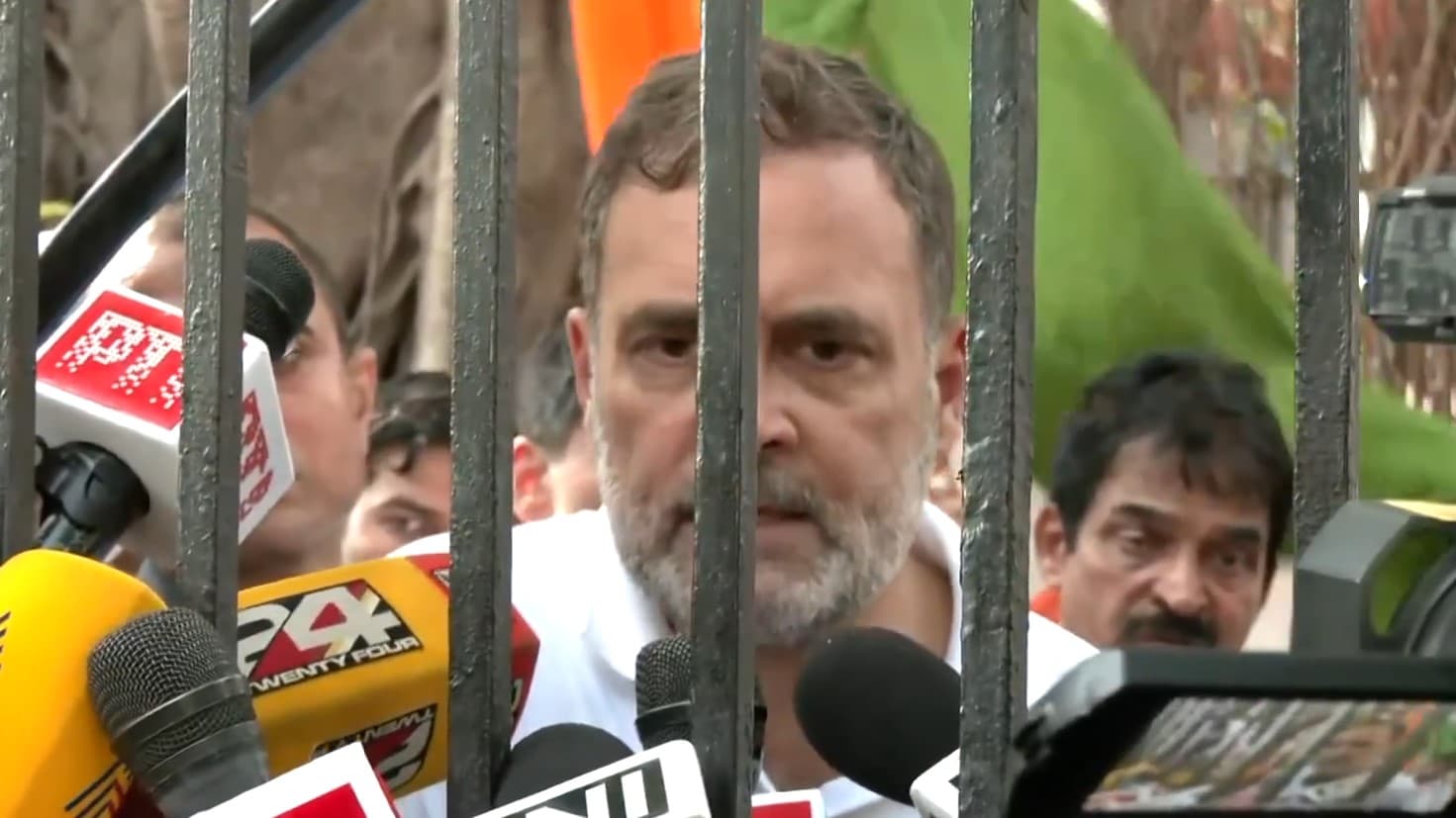 'EC हमसे मिल क्यों नहीं रहे हैं; मोदी, शाह, भागवत- किसी को हम नहीं छोड़ेंगे': राहुल गांधी 'EC हमसे मिल क्यों नहीं रहे हैं; मोदी, शाह, भागवत- किसी को हम नहीं छोड़ेंगे': राहुल गांधी