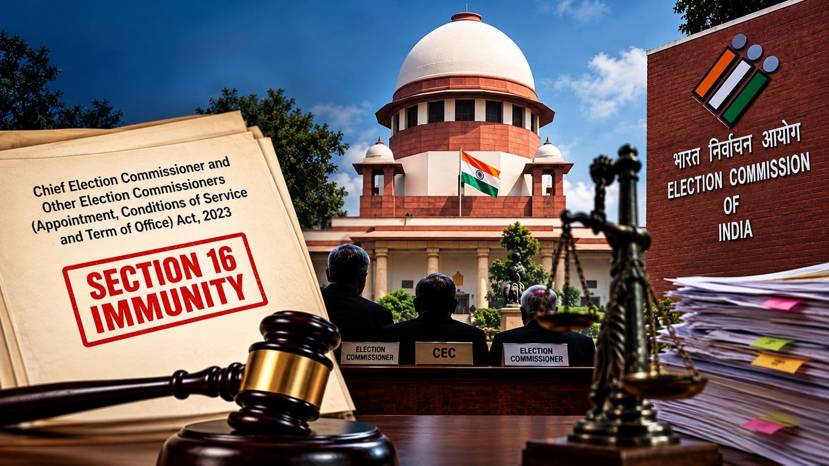 EC इम्युनिटी कानून: 11 महीने में 7 लिस्टिंग, फिर भी सुप्रीम कोर्ट में मामला जस का तस EC इम्युनिटी कानून: 11 महीने में 7 लिस्टिंग, फिर भी सुप्रीम कोर्ट में मामला जस का तस