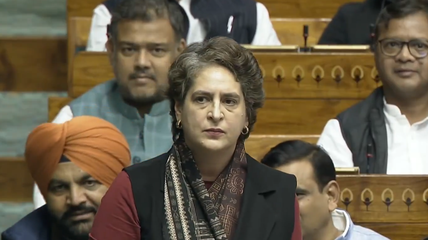 कांग्रेस के हर अधिवेशन में वंदे मातरम गाया जाता है, BJP-RSS में गाया जाता है या नहीं: प्रियंका कांग्रेस के हर अधिवेशन में वंदे मातरम गाया जाता है, BJP-RSS में गाया जाता है या नहीं: प्रियंका