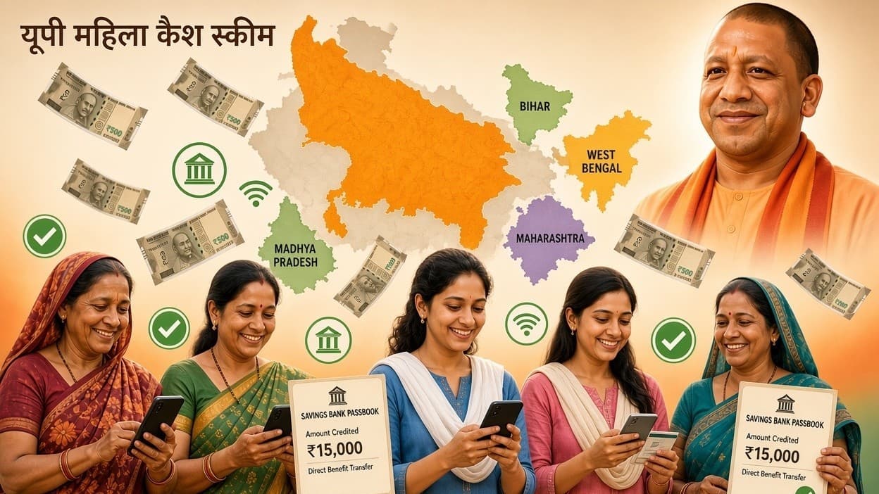 यूपी चुनाव 2027 से पहले योगी सरकार भी महिलाओं को पैसे बांटेगी, खाते में सीधे 20 हज़ार यूपी चुनाव 2027 से पहले योगी सरकार भी महिलाओं को पैसे बांटेगी, खाते में सीधे 20 हज़ार
