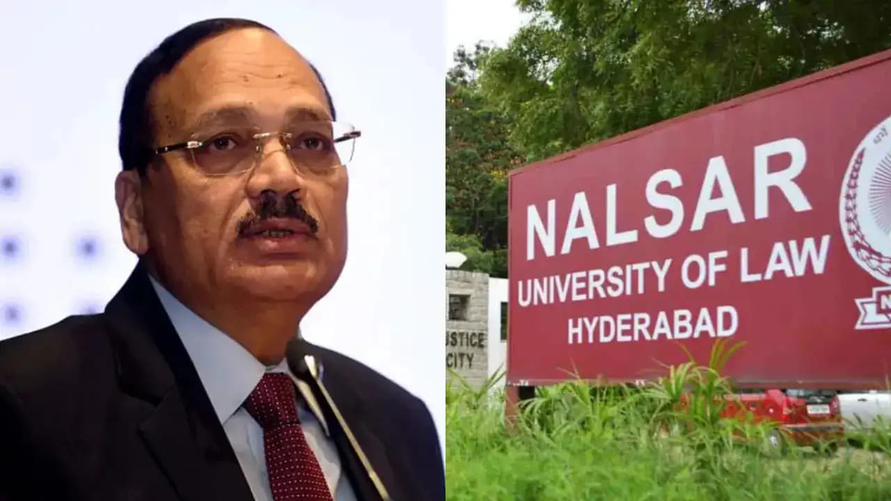 NALSAR छात्र विवादः चीफ जस्टिस सूर्यकांत ने बार कउंसिल को फटकारा- आपसे क्या मतलब NALSAR छात्र विवादः चीफ जस्टिस सूर्यकांत ने बार कउंसिल को फटकारा- आपसे क्या मतलब
