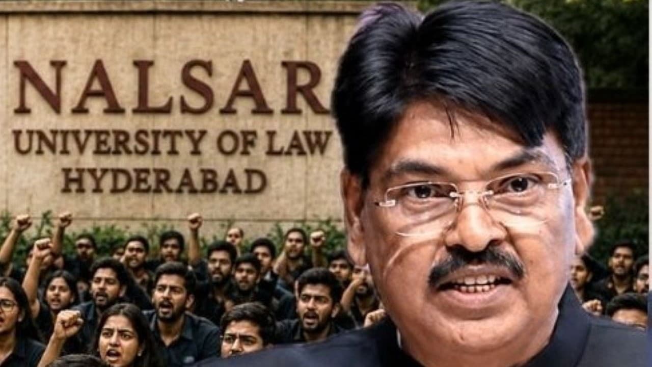 NALSAR छात्र विवादः BCI अध्यक्ष पर इस्तीफे का दबाव बढ़ा, मनन मिश्रा ने CJP को दी सफाई NALSAR छात्र विवादः BCI अध्यक्ष पर इस्तीफे का दबाव बढ़ा, मनन मिश्रा ने CJP को दी सफाई