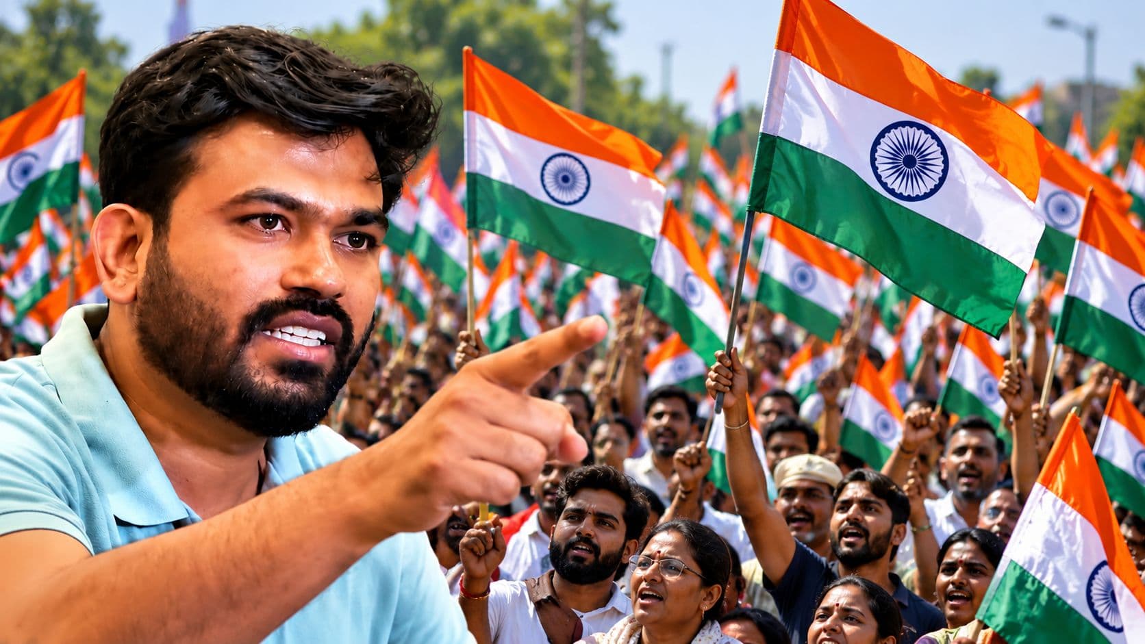 तिरंगा मार्चः दिपके ने दिल्ली पुलिस से कहा- "...फांसी पर चढ़ा दो न, क्या मज़ाक है ये” तिरंगा मार्चः दिपके ने दिल्ली पुलिस से कहा- "...फांसी पर चढ़ा दो न, क्या मज़ाक है ये”