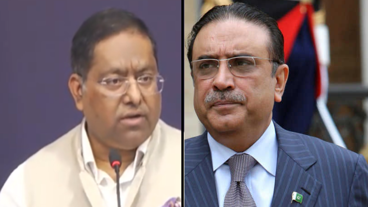 मुस्लिम धर्मस्थलों पर जरदारी के बयान पर भारत बोला- ‘मानवाधिकार पर पाक का रिकॉर्ड बेहद ख़राब’ मुस्लिम धर्मस्थलों पर जरदारी के बयान पर भारत बोला- ‘मानवाधिकार पर पाक का रिकॉर्ड बेहद ख़राब’