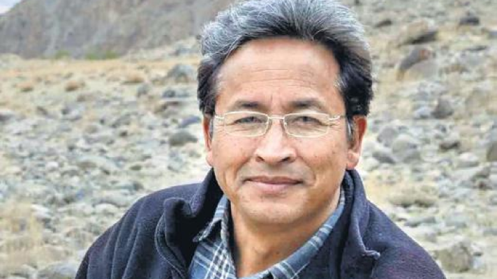 वांगचुक 'टाइम' के 100 प्रभावशाली लोगों में, पत्नी बोलीं- सरकार उनको देश विरोधी बता रही वांगचुक 'टाइम' के 100 प्रभावशाली लोगों में, पत्नी बोलीं- सरकार उनको देश विरोधी बता रही